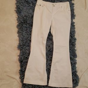 INC white Flare Jean Size 10